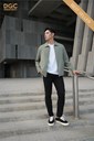 WAJKBD186M - XANH ĐÁ_1 Ảnh của Áo jacket cổ đức 2 lớp